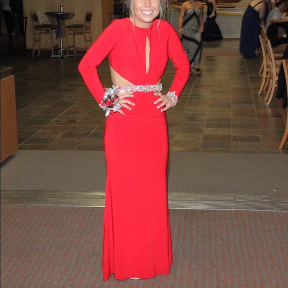 Jovani Red Prom Dress
